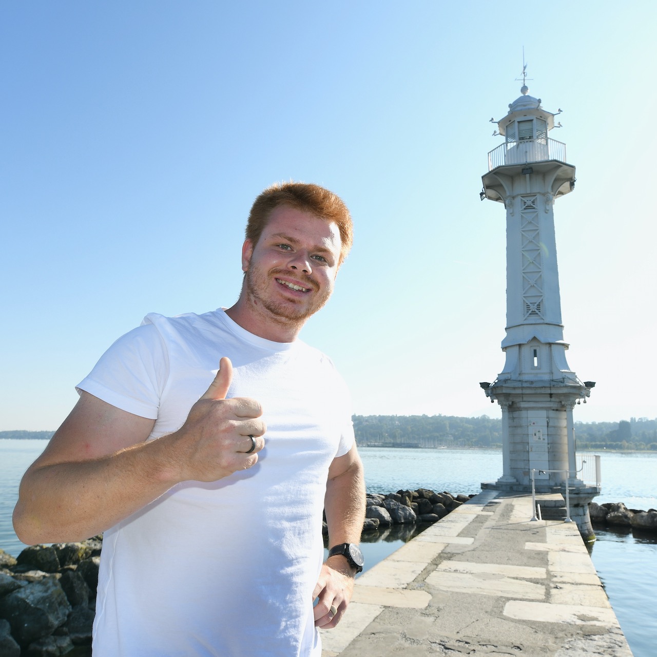 Marc Manhart - Leuchtturm Genf